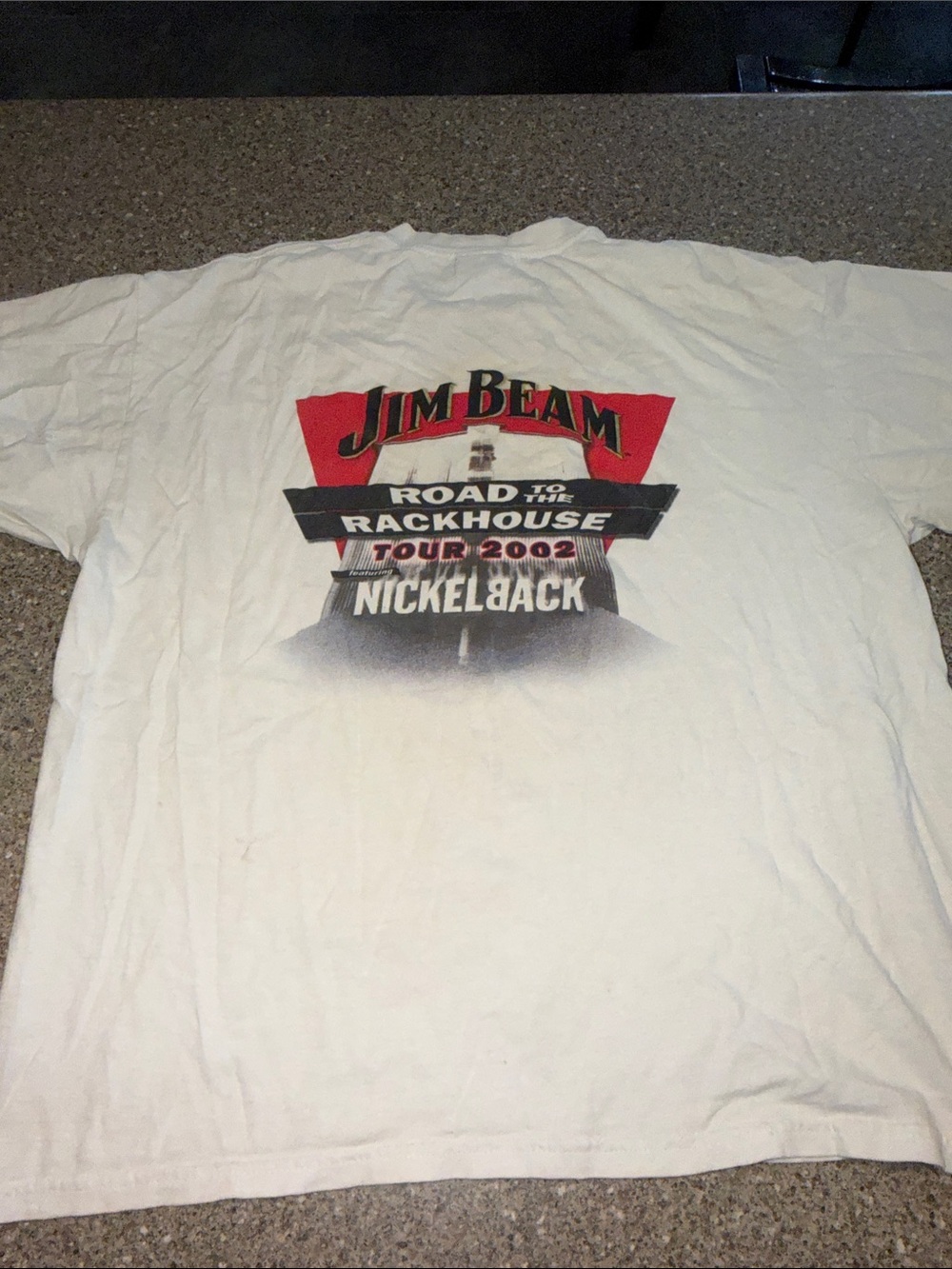 Nickelback jim beam 2002 concert shirt - vintage y2k